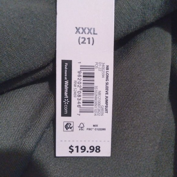 No Boundaries Juniors’ Long Sleeve Jumpsuit - Picture 3 of 4